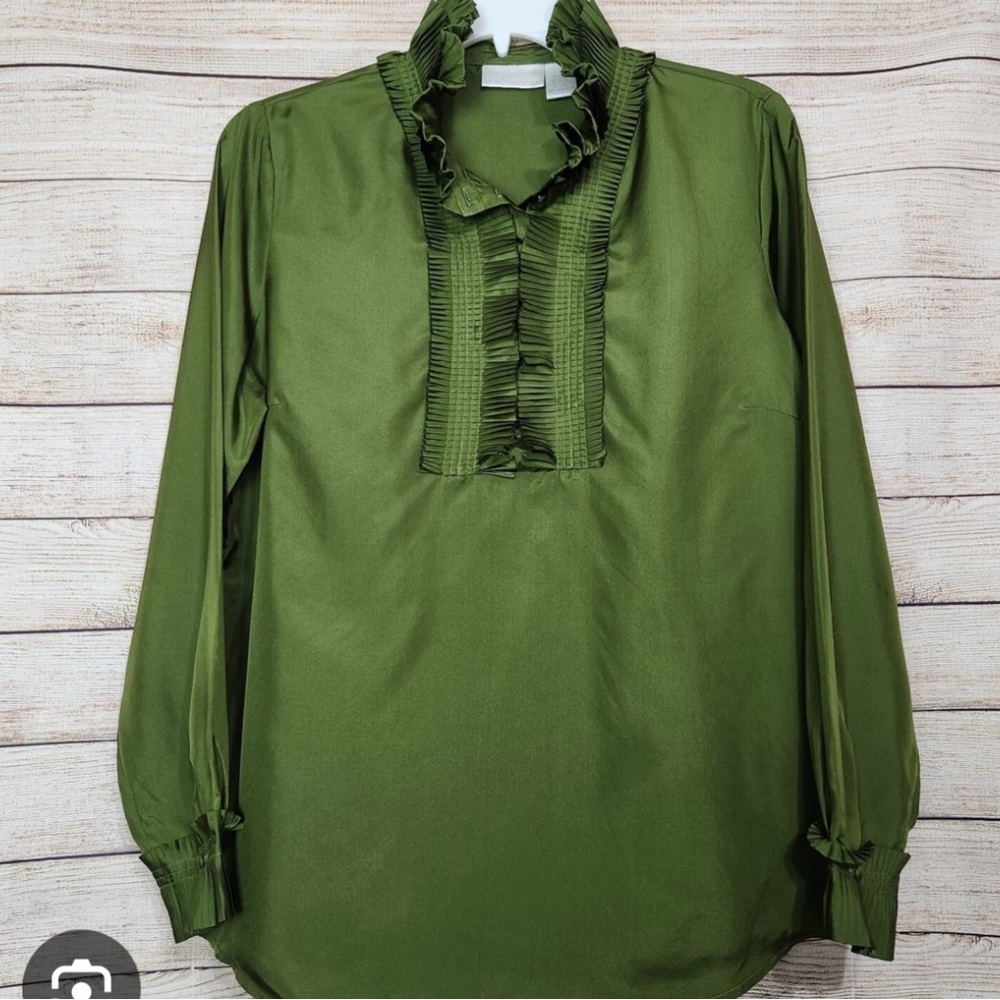 Soft Surroundings 100% Silk Blouse